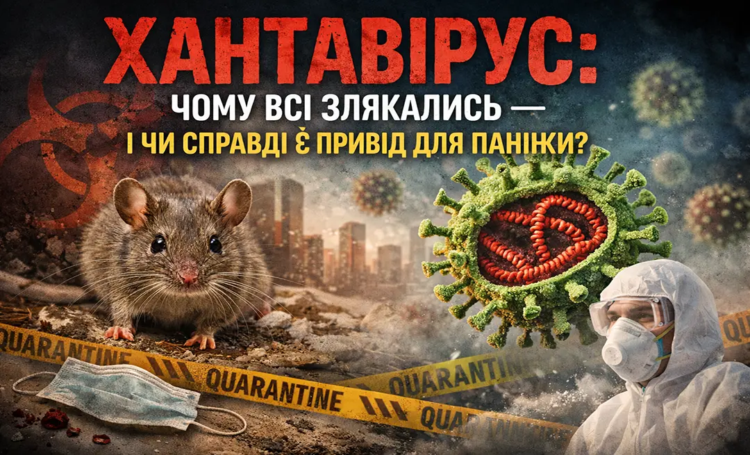 Хантавірус: чому всі злякались — і чи справді є привід для паніки?
